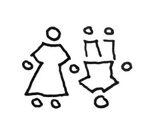 Offizielles Logo von Erna und Ernst - Schwäbische Mundart Cartoons